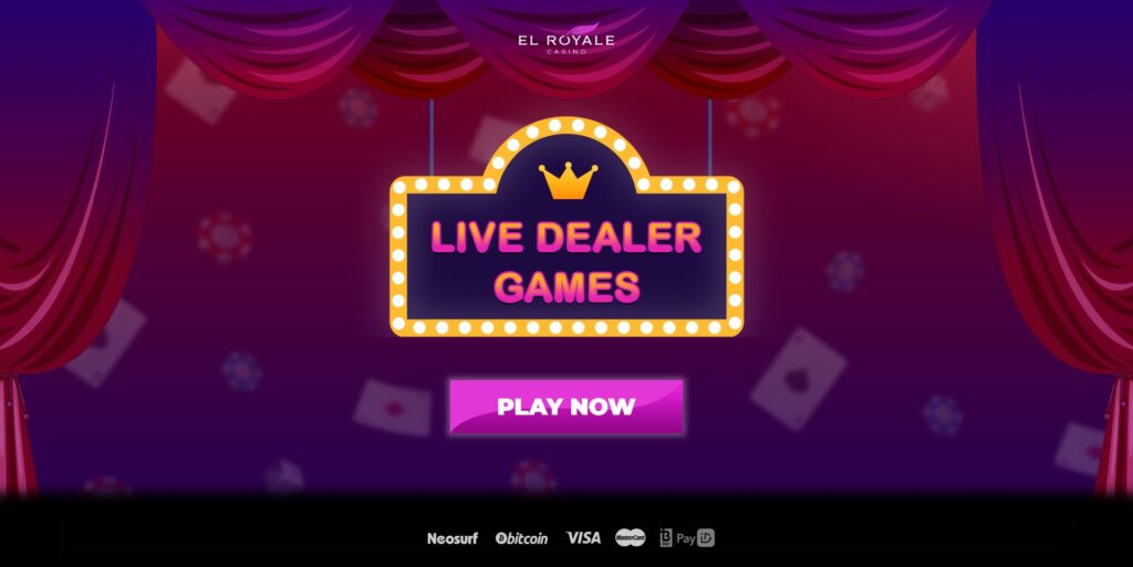 EL ROYALE Casino Live Dealer Games